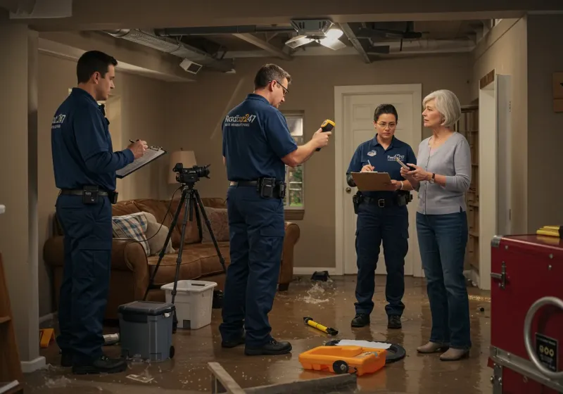 Water Damage Assessment and Insurance Documentation process in Calhoun County, TX